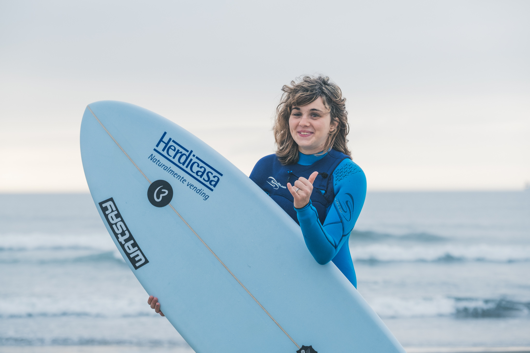 Carmen López, subcampeona del mundo de surf Grupo DC